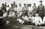 Участники геологоразведочной экспедиции на р. Ухту 1919 г.